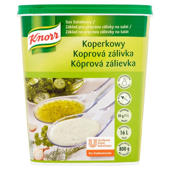 Knorr Sos sałatkowy koperkowy 800 g Knorr