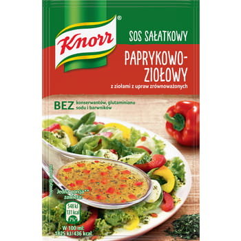 Knorr Sos Sałatkowy Paprykowo-Ziołowy 9 G Knorr