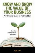 Know and Grow the Value of Your Business Mcdaniel Tim