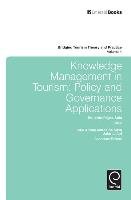 Knowledge Management in Tourism: Policy and Governance Applications Fayos Sola Eduardo, Silva Joao Albino Matos
