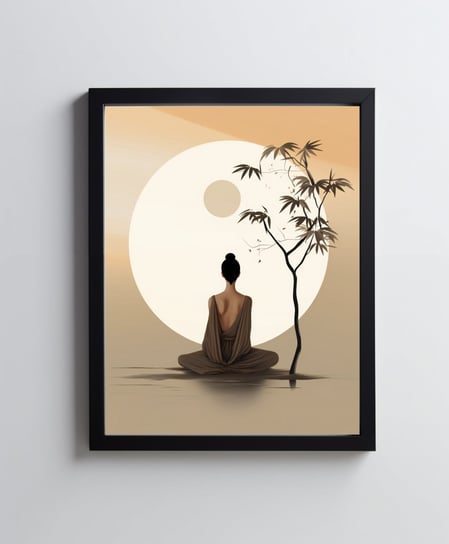 Kobieta Zen - 30x40 cm - Bez ramy Harmony Posters