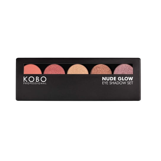 Kobo Professional, Nude glow, Paleta Cieni, 1 Sztuka Kobo Professional