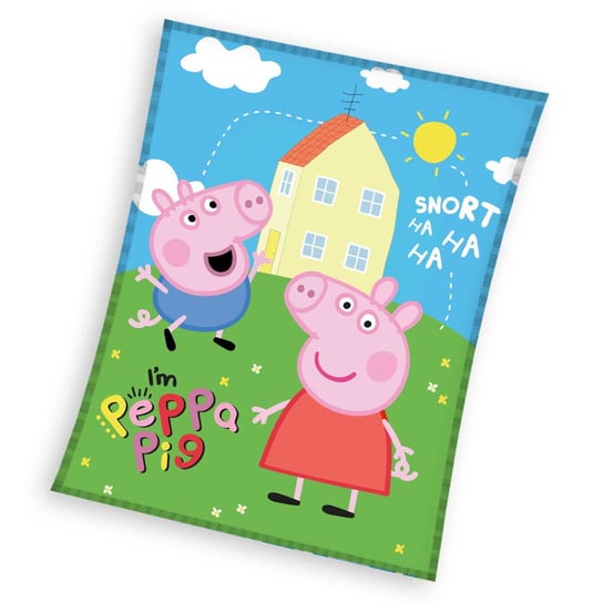 Koc 150X200 Dla Dzieci Dzieciecy Peppa Pig Świnka Peppa Carbotex