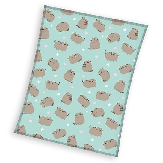 Koc 150x200 Pusheen The Cat Puszin Kot Kotek Coral Narzuta Super Miękki Pusheen