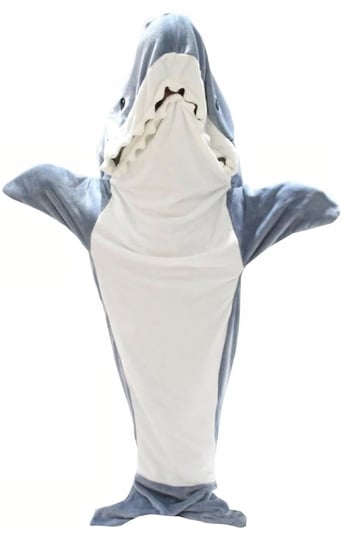 Koc Bluza Rekin Śpiwór Zimowy Dla Dorosłych Gruby Ciepły L 190Cm 160-168Cm Inna marka