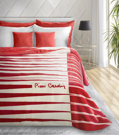 Koc PIERRE CARDIN, czerwony 220x240 cm Pierre Cardin