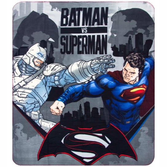Koc polarowy Batman vs Superman Narzuta 140x120 cm Sun City