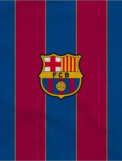 KOC polarowy kocyk POLAR FC BARCELONA 130x170 cm Carbotex