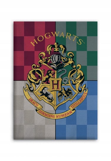 Koc Polarowy Narzuta Harry Potter Hogwarts 100X140 Aymax