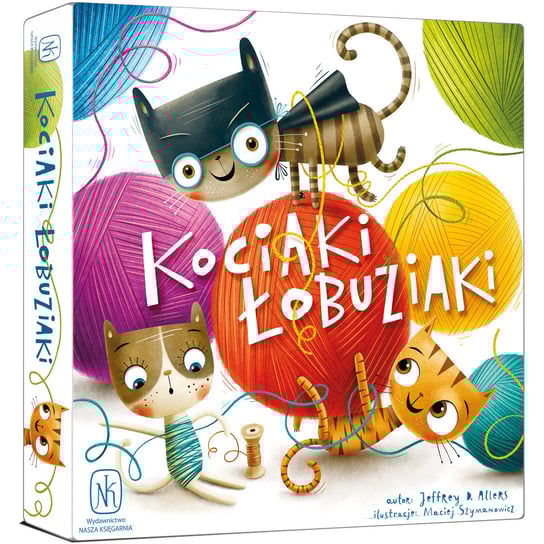 Kociaki łobuziaki, gra rodzinna, Nasza Księgarnia Nasza Księgarnia
