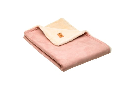 Kocyk dwustronny Pastel Pink - M - 120x100 Just For Pets
