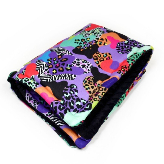 Kocyk mata pled dla psa, Crazy Leopard, polar Minky-75x125 cm ...