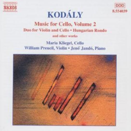 Kodály - Cello Works, Volume 2 Jando Jeno