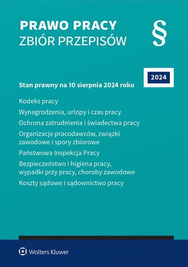 Kodeks pracy. Wynagrodzenia, urlopy i czas pracy. Ochrona zatrudnienia i świadectwa pracy. Organizacje pracodawców, związki zawodowe i spory zbiorowe - ebook pdf Opracowanie zbiorowe