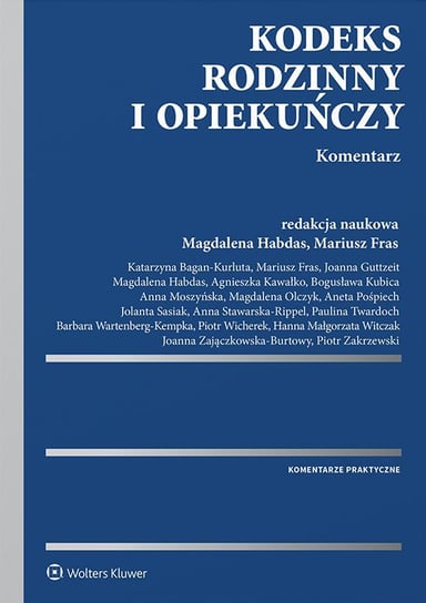 Kodeks rodzinny i opiekuńczy. Komentarz - ebook PDF Opracowanie zbiorowe