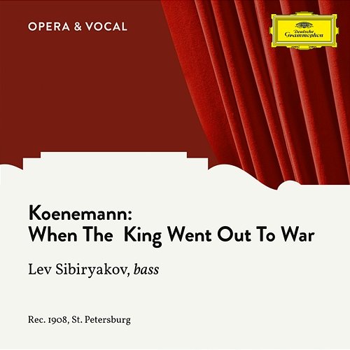 Koenemann: When the King Went out to War Lew Sibirjakow, unknown orchestra