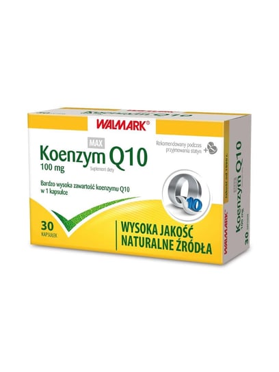 Koenzym Q10 Max 100 mg, suplement diety, 30 kapsułek Walmark