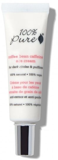 Kofeinowy krem pod oczy z ziaren kawy – 100% Pure Organic Coffee Bean Eye Cream 100% Pure
