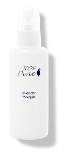 Kojący i nawilżający tonik -  100% Pure Organic Lavender Tonique 100% Pure