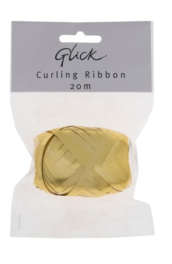 Kokon Curling Ribbon, złoty, 20 m Empik