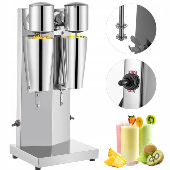 Koktajler spieniacz do koktajli mleka 800ml 180W Vevor