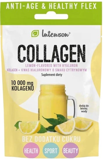 Kolagen o smaku cytrynowym 10,7 g, Intenson Inna marka