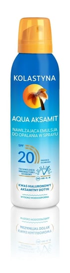 Kolastyna, Aqua Aksamit, emulsja do opalania, SPF 20, 150 ml Kolastyna