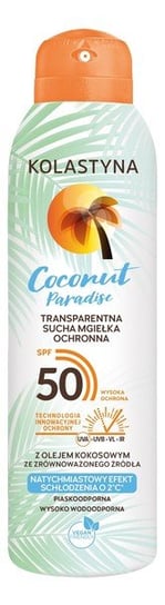Kolastyna, Coconut Paradise, mgiełka ochronna SPF 50, 150 ml Kolastyna