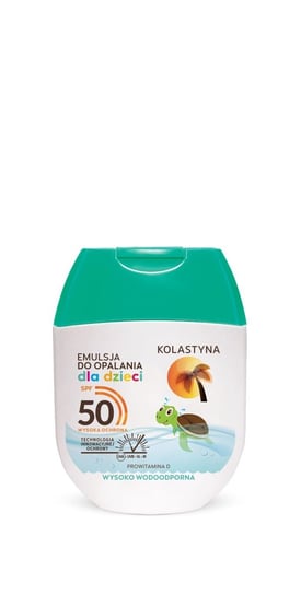 Kolastyna, emulsja do opalania dla dzieci, SPF 50, 60 ml Kolastyna