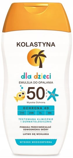 Kolastyna Emulsja Ochronna Do Opalania Dla Dzieci Spf 50 Wodoodporna Inna marka