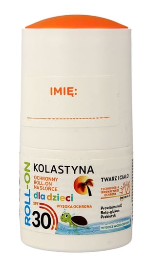 Kolastyna, ochronny roll-on na słońce dla dzieci, SPF 30, 50 ml Kolastyna
