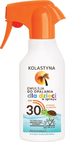 Kolastyna, Opalanie, emulsja do opalania dla dzieci, SPF30, 200 ml Kolastyna