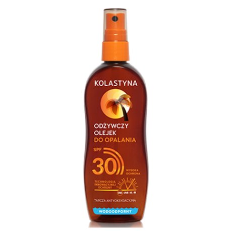 Kolastyna, Opalanie, olejek wodoodporny, odżywczy do opalania, SPF6, 150 ml Kolastyna