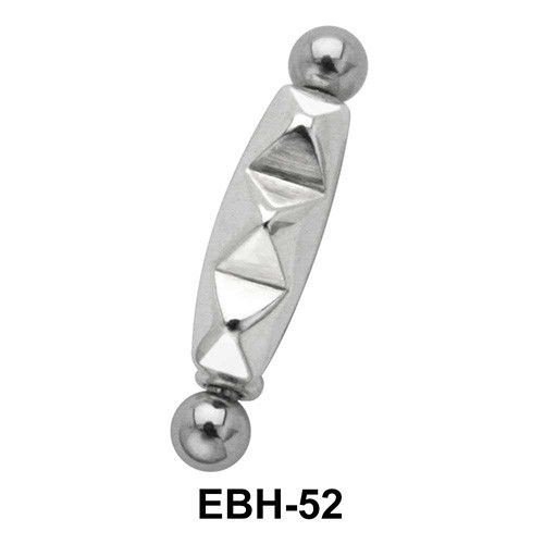 Kolczyk Piercing Do Brwi Pyramid Stud 1,2Mm Dł. 12Mm [Ebh-52]-Dł. Pręta 10Mm Inna marka