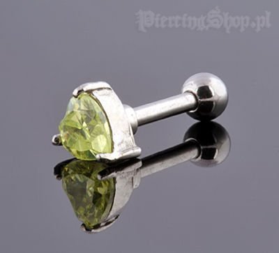 kolczyk piercing do ucha UPPER EAR [TIP-157s]-dł. pręta 6mm Inna marka