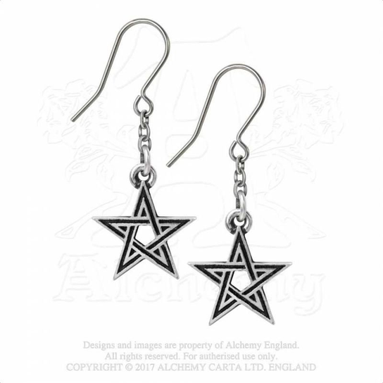 kolczyki BLACK STAR para Inna marka