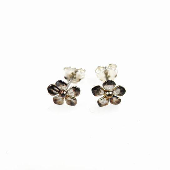 Kolczyki - Fiołki mini brąz Venus Galeria