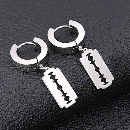 Kolczyki Razor Blade, Silver Inna marka