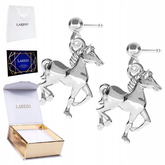 Kolczyki srebrne Zwierzę Koń Kucyk 925 Inna marka