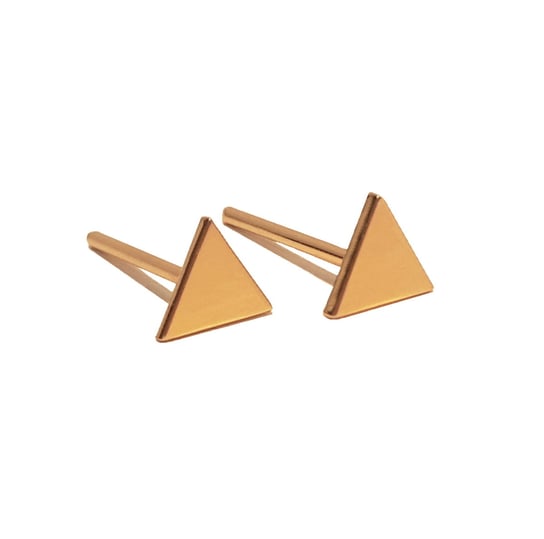 Kolczyki wkrętki trójkąty (P15012AU) Colibro