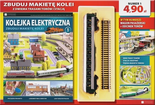 Kolejka Elektryczna Zbuduj Makietę Kolei Nr 1 Eaglemoss Ltd.