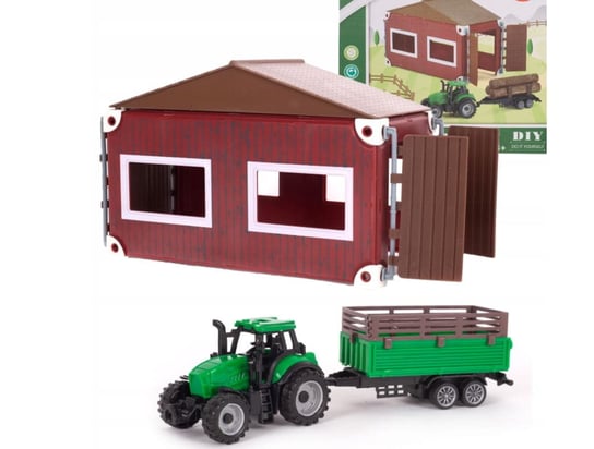 Kolekcja 5550 JASPERLAND farma  z traktorem Joy4Kids