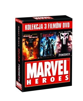 Kolekcja Marvel Heroes: Ghost Rider / Hellboy / Punisher Johnson Mark Steven