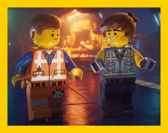 Kolekcja naklejkowa THE LEGO MOVIE 2 Naklejka numer 131 Blue Ocean Entertainment Polska Sp. z o.o.
