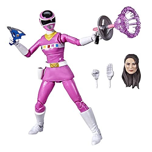 Kolekcja Power Rangers Lightning In Space Pink Ranger – 6-calowa figurka kolekcjonerska z akcesoriami, dzieci w wieku od 4 lat Funko