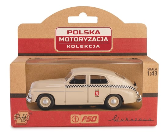 Kolekcja PRL WARSZAWA M20 TAXI, SKALA 1:43 KOLEKCJA PRL