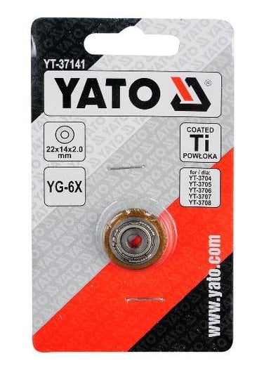 Kółko wymienne YATO 37141, 22x11x2 mm Yato