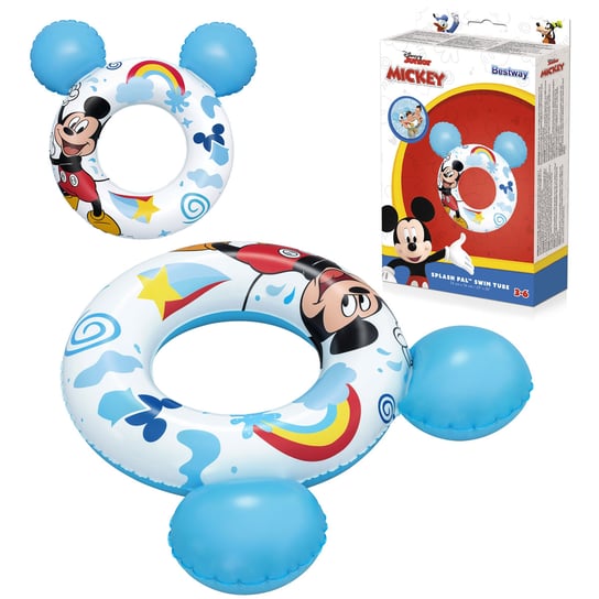 Koło Kółko Dmuchane Do Pływania Dla Dzieci Bestway Disney Mickey Bestway