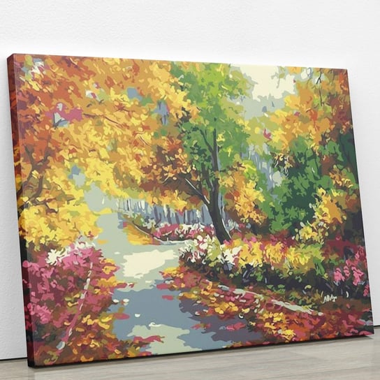 Kolorowa jesień - Malowanie po numerach 30x40 cm ArtOnly