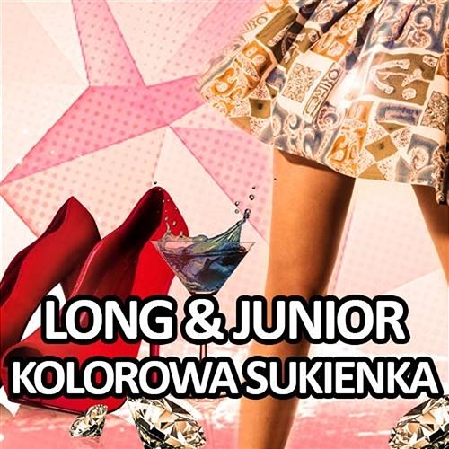 Kolorowa sukienka Long & Junior
